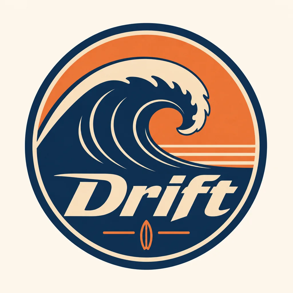 Drift surf brand logo