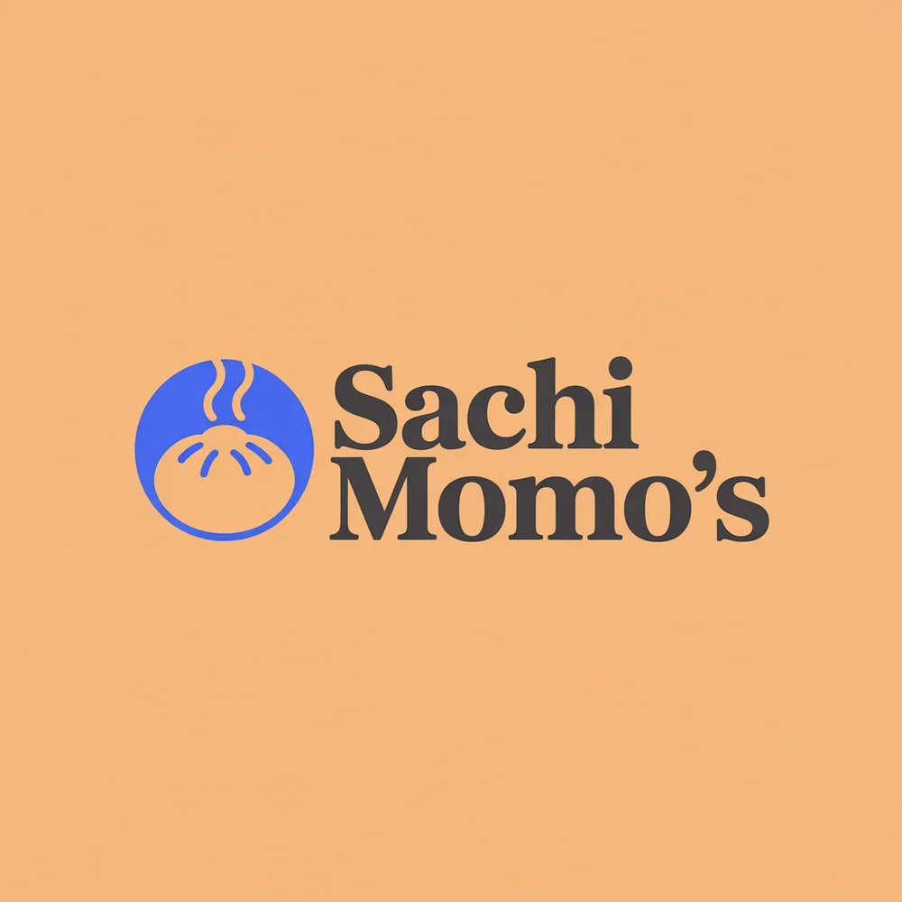 Sachi Momo dumpling house logo