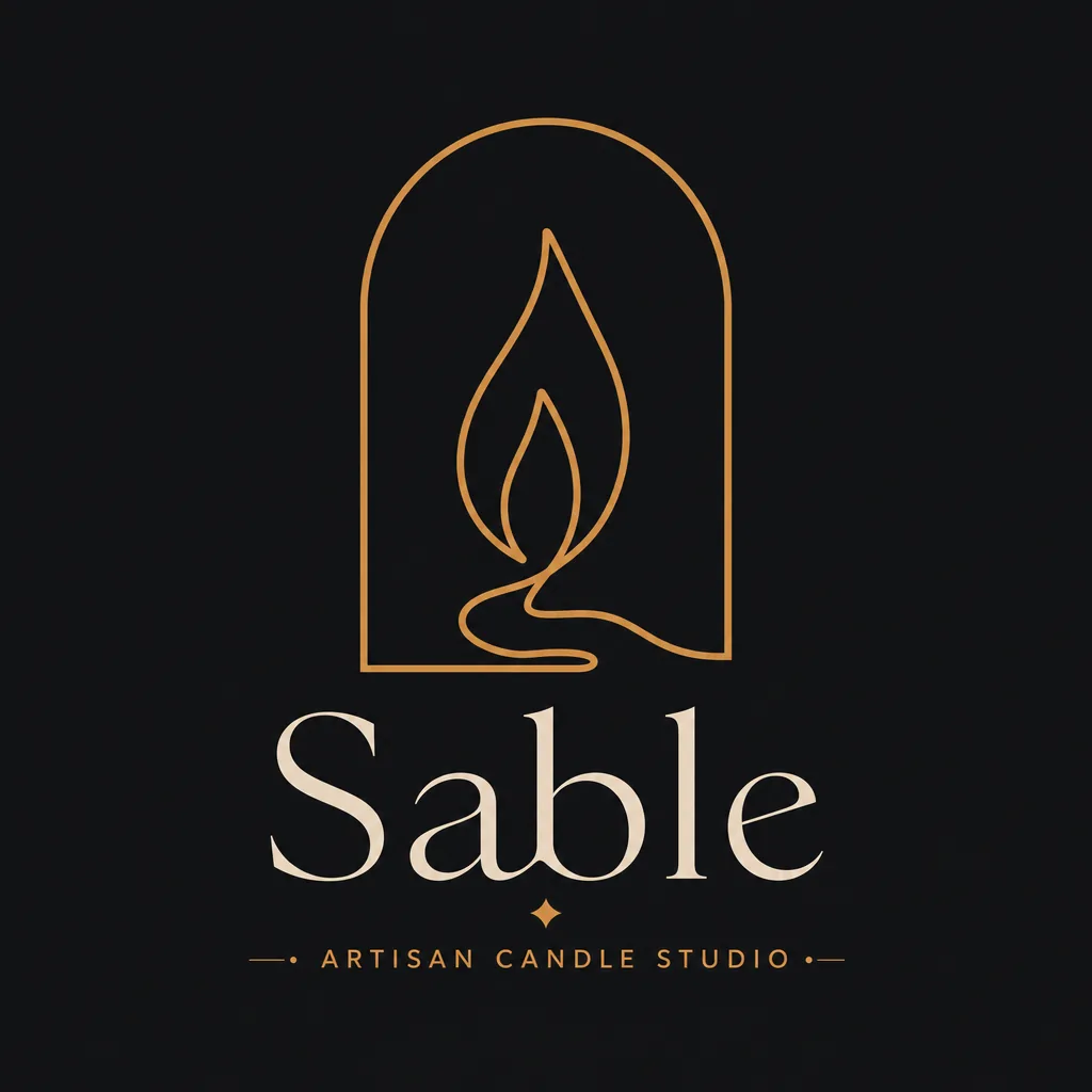 Sable candle studio logo