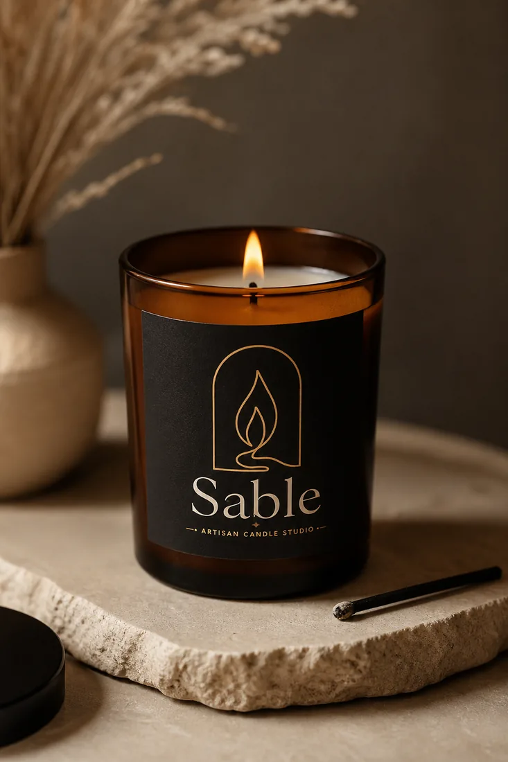 Sable candle