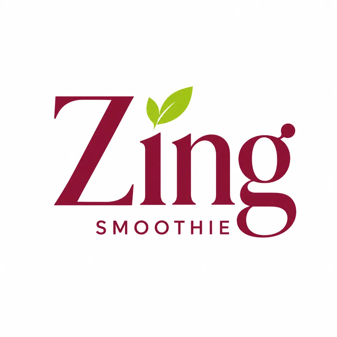 Zing smoothie logo