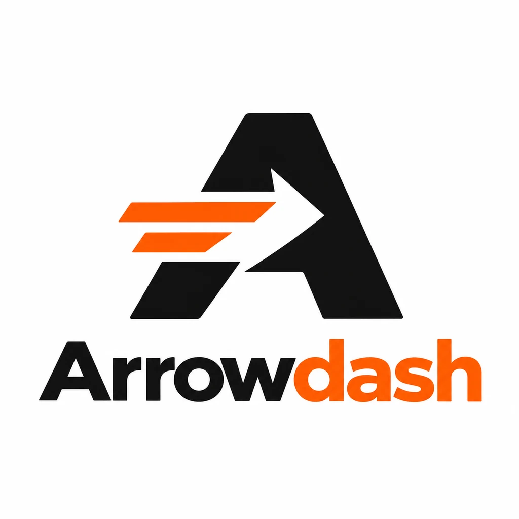 Arrowdash logo, generated from the prompt above