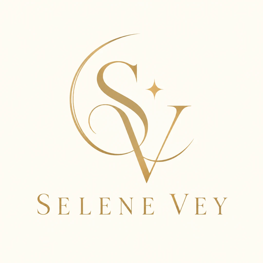 Selene Vey logo, generated from the prompt above