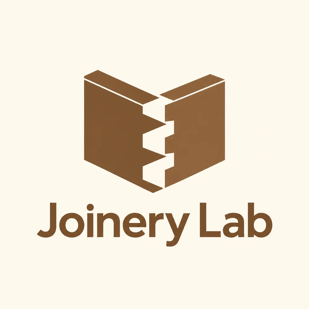 Joinery Lab logo, generated from the prompt above