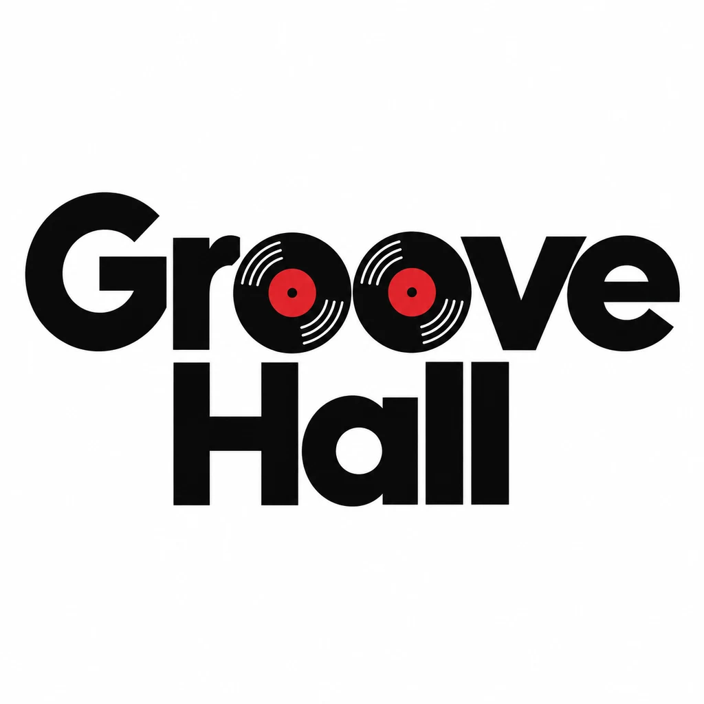 Groove Hall logo, generated from the prompt above