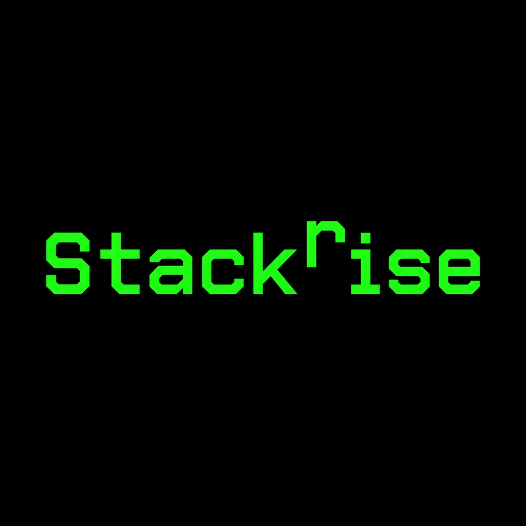Stackrise logo, generated from the prompt above