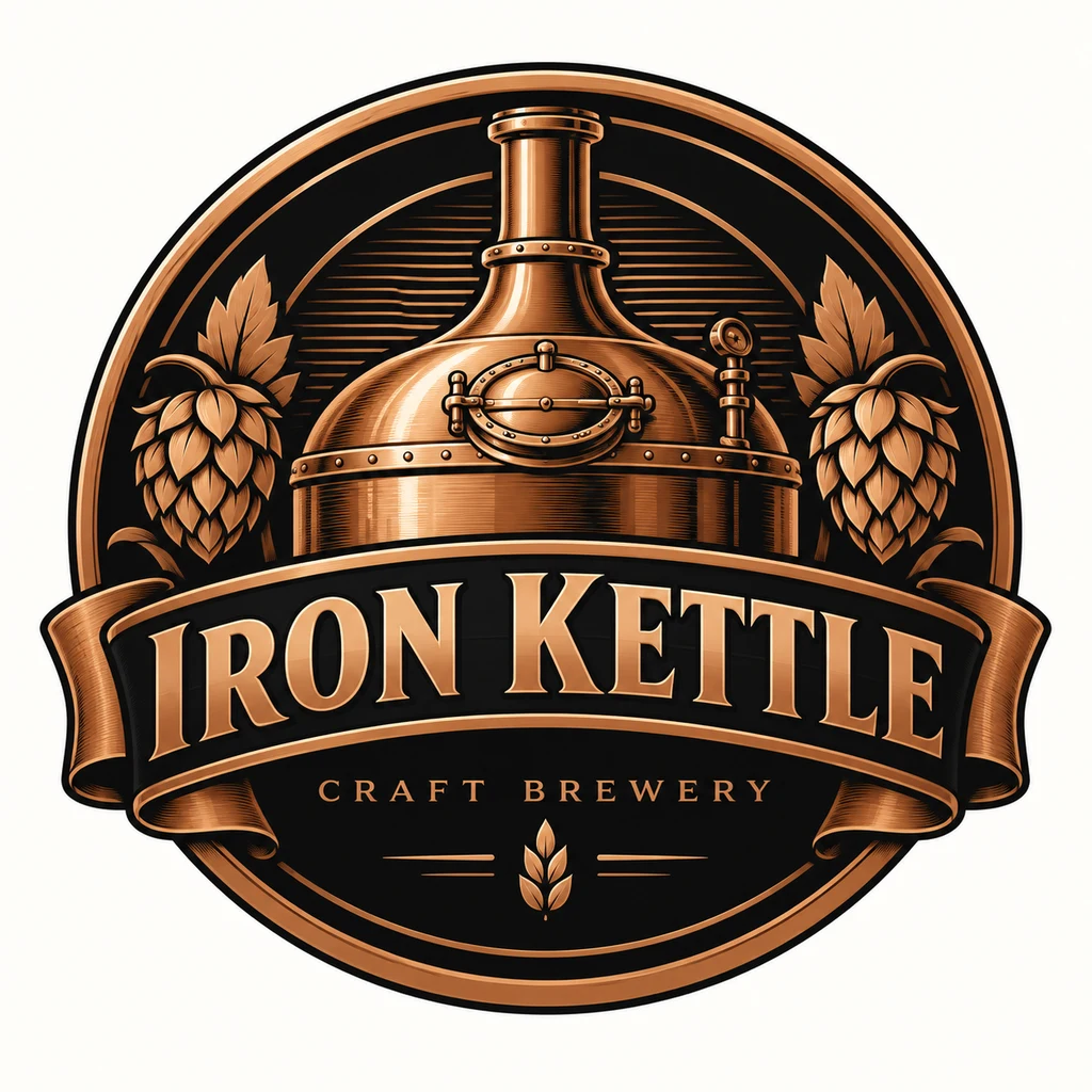 Iron Kettle logo, generated from the prompt above