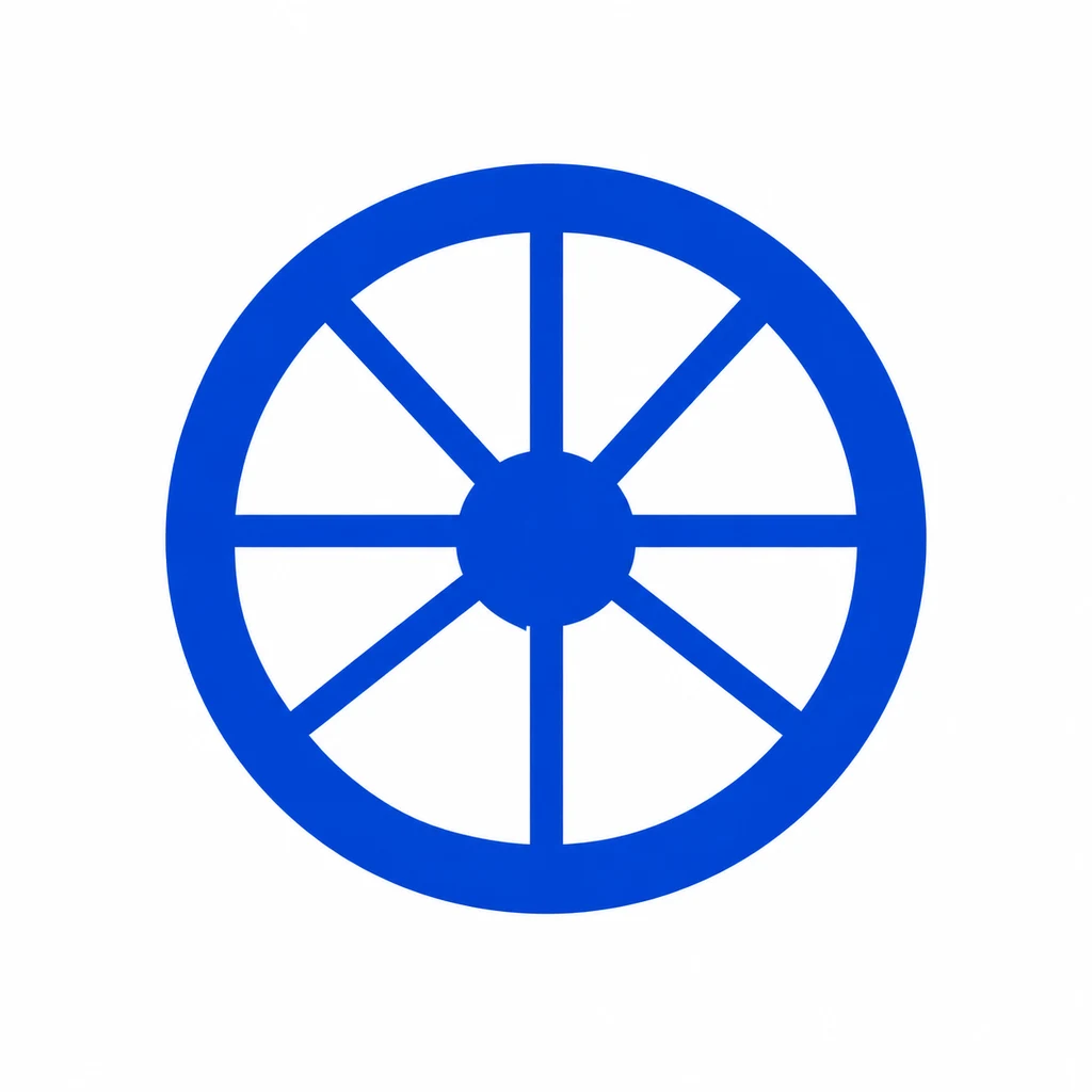 Pedalport logo, small version, generated from the prompt above