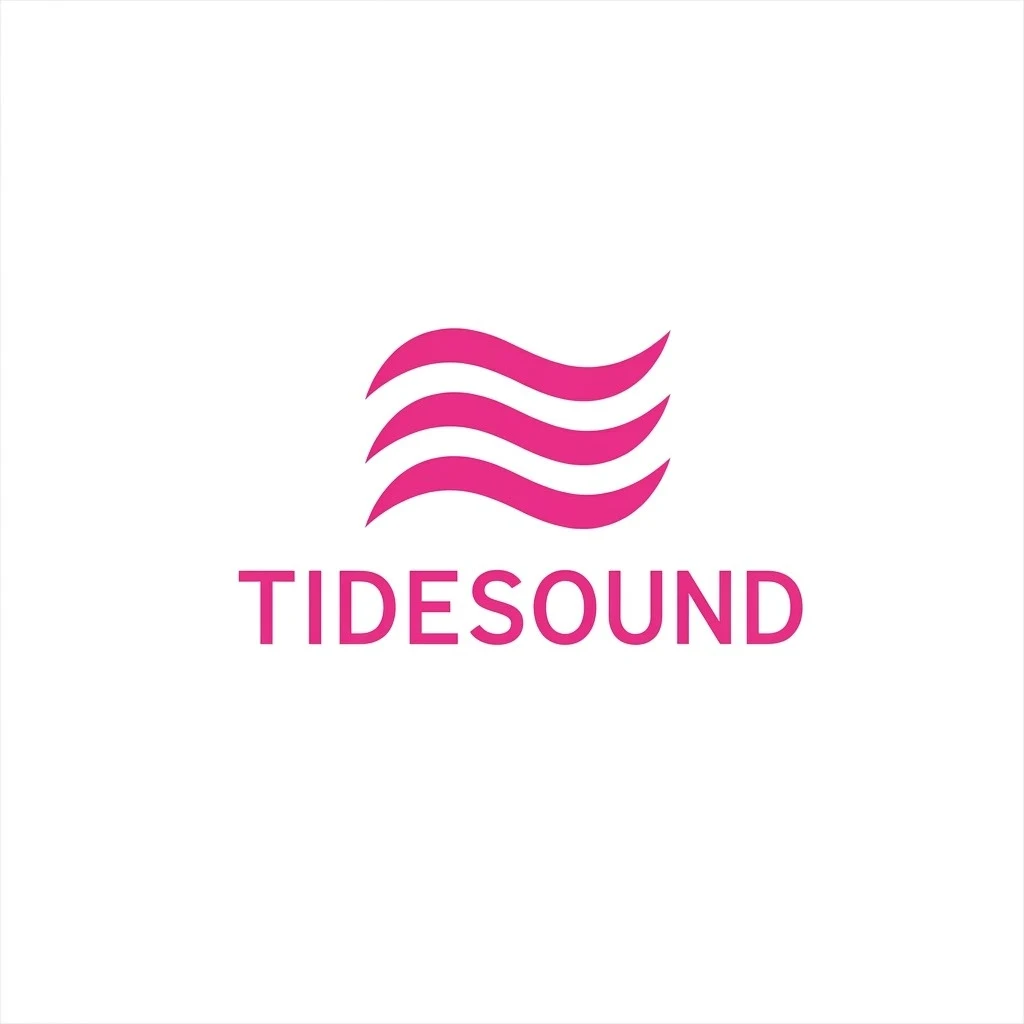 Tidesound logo, generated from the prompt above