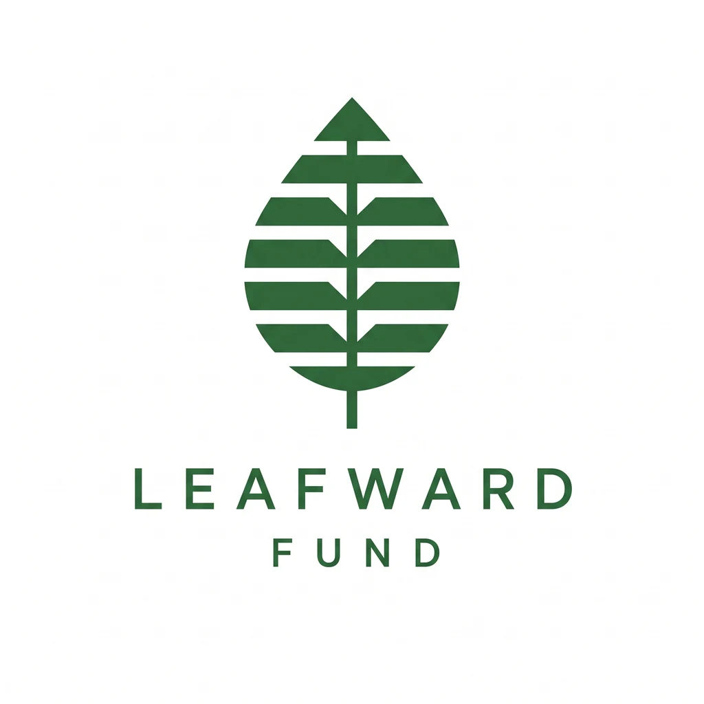 Leafward Fund logo, generated from the prompt above
