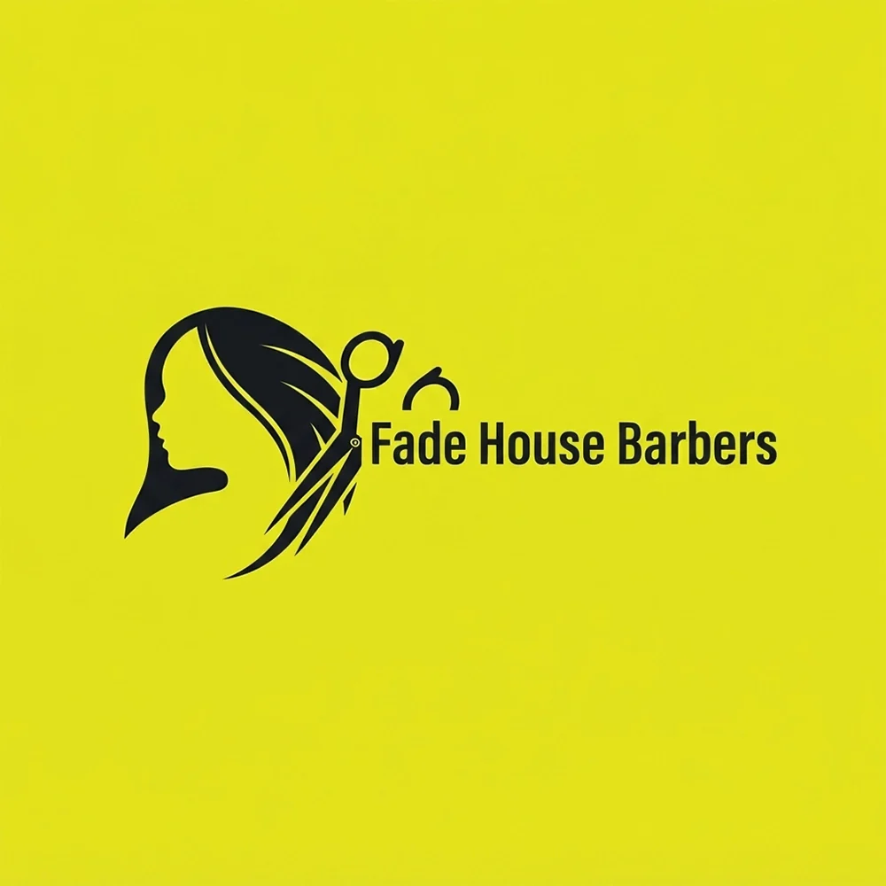 Fade House Barbers, a beauty logo generated with Logofai