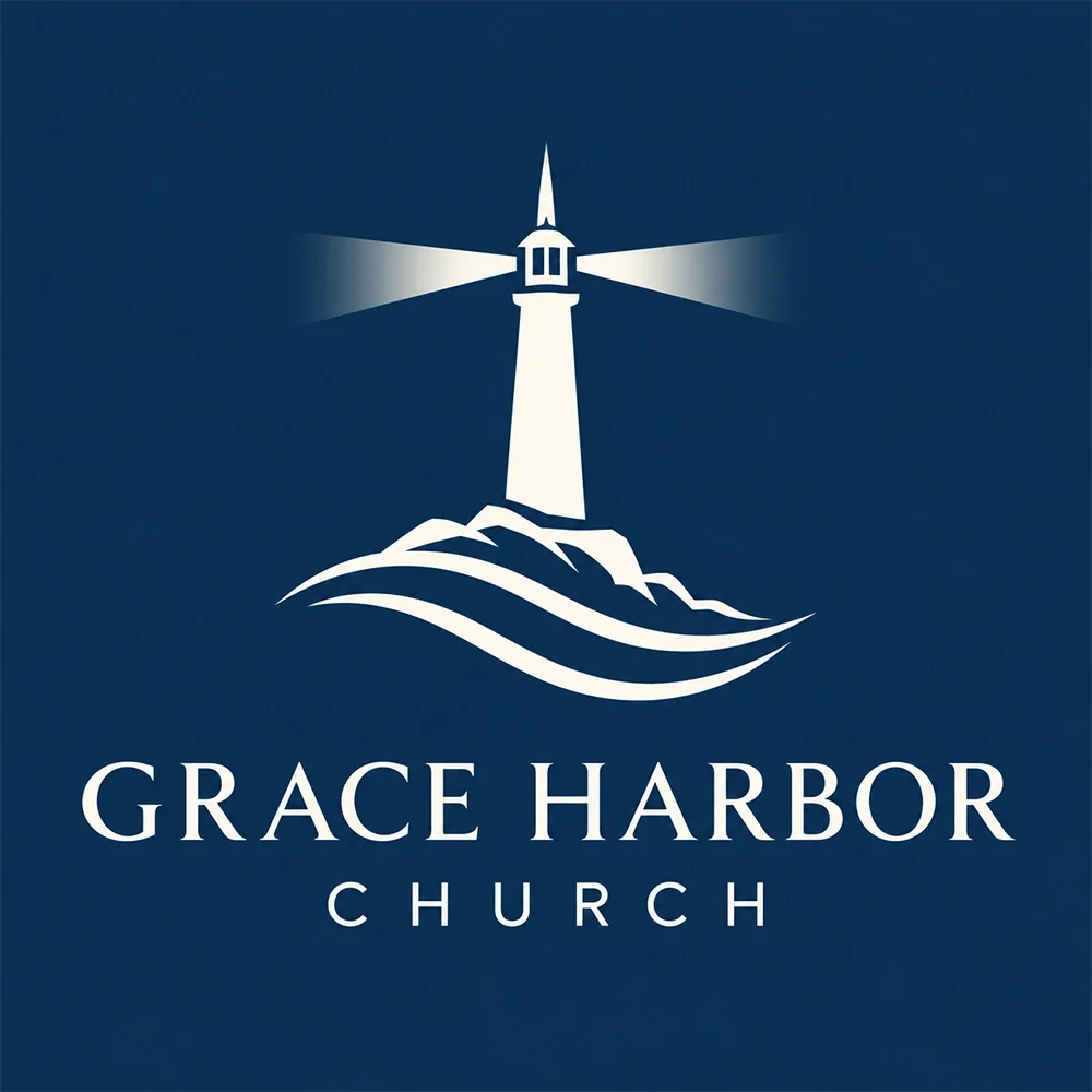 Grace Harbor Church, a church logo generated with Logofai