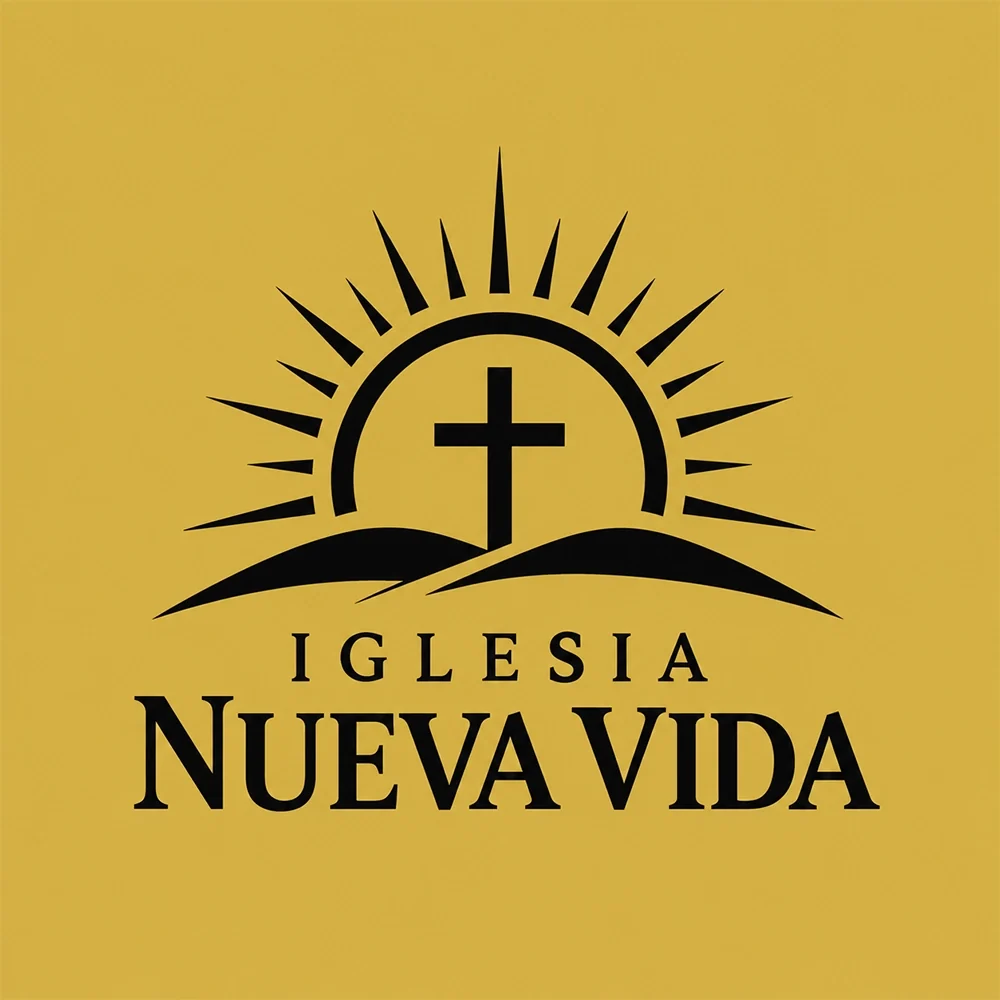 Iglesia Nueva Vida, a church logo generated with Logofai