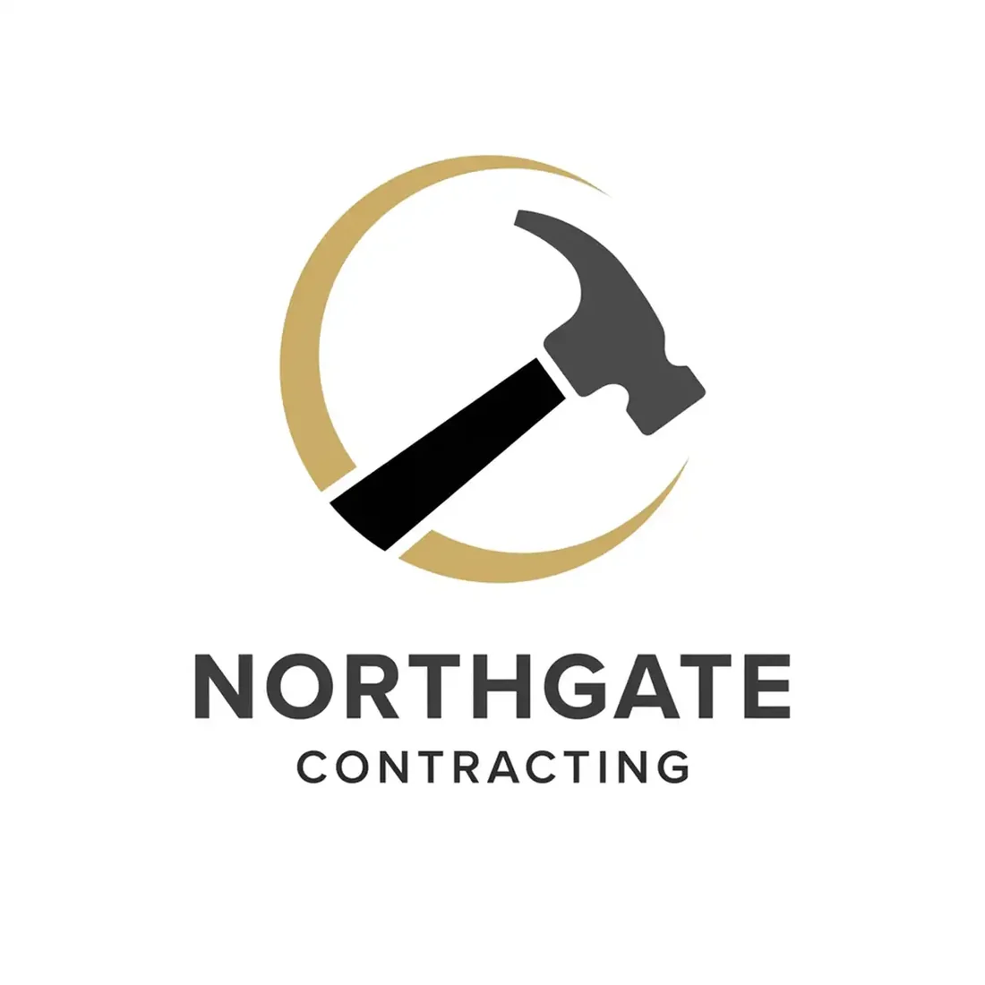 Northgate Contracting, a contractor logo generated with Logofai