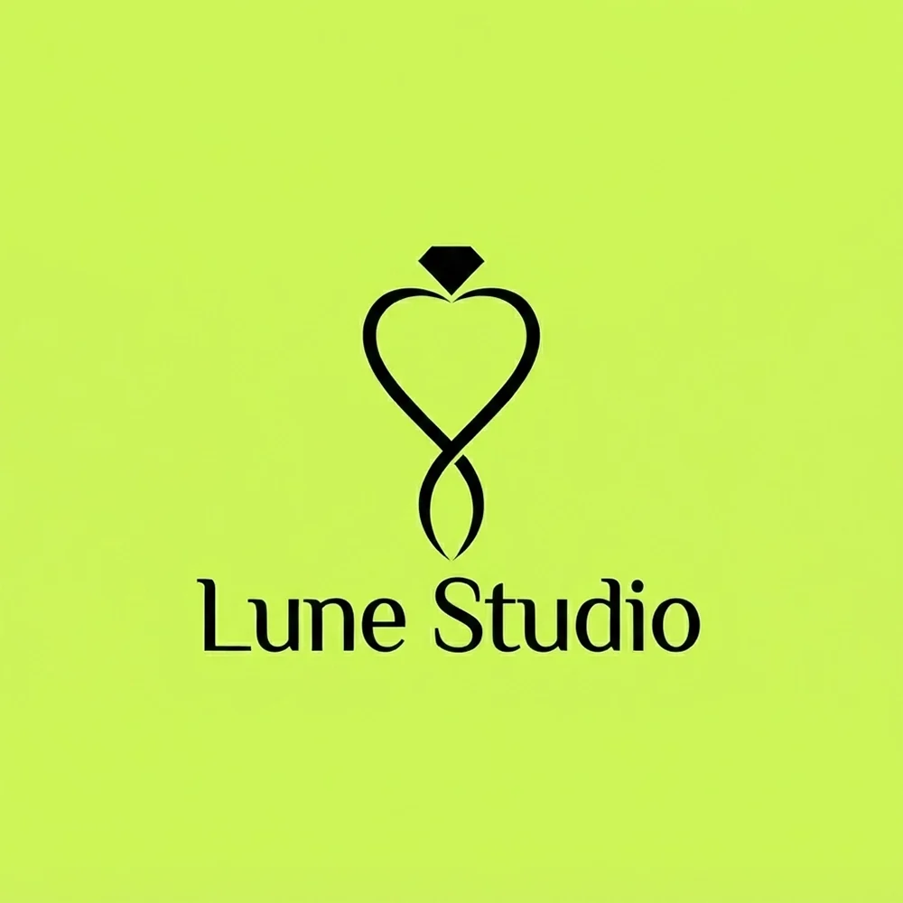 Lune Studio, a jewelry logo generated with Logofai