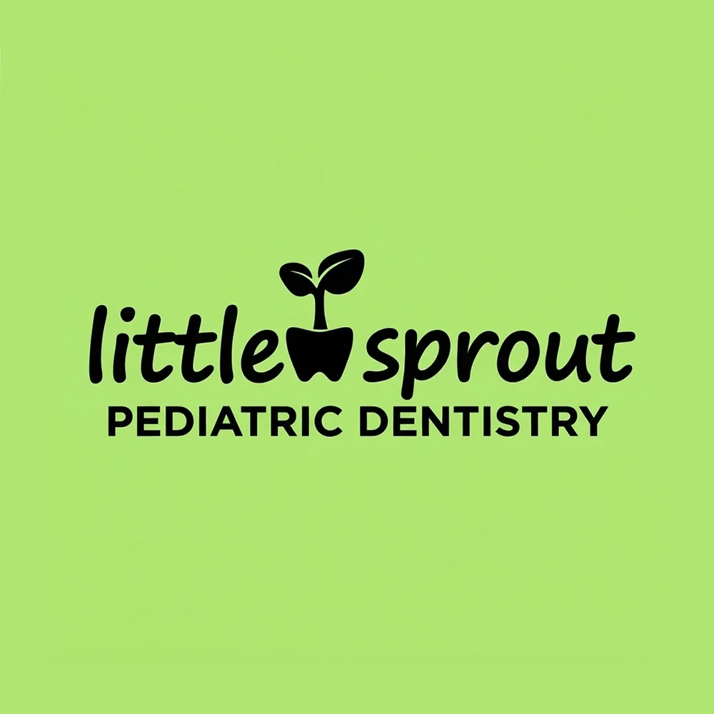 Little Sprout Pediatric Dentistry, a medical and dental logo generated with Logofai