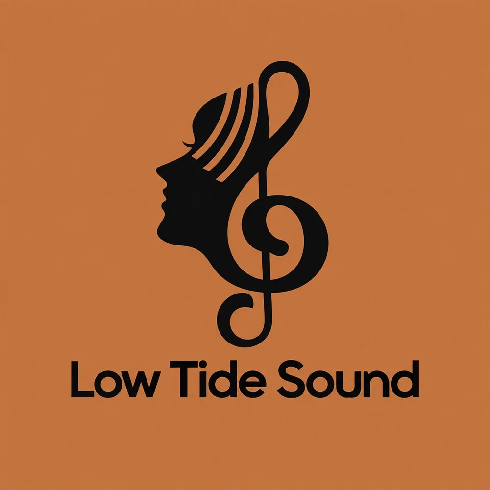 Low Tide Sound, a music logo generated with Logofai