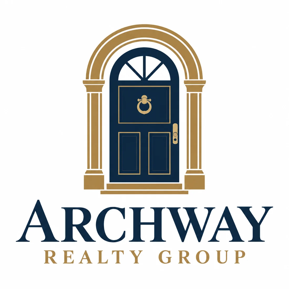 Archway Realty Group, a real estate logo generated with Logofai