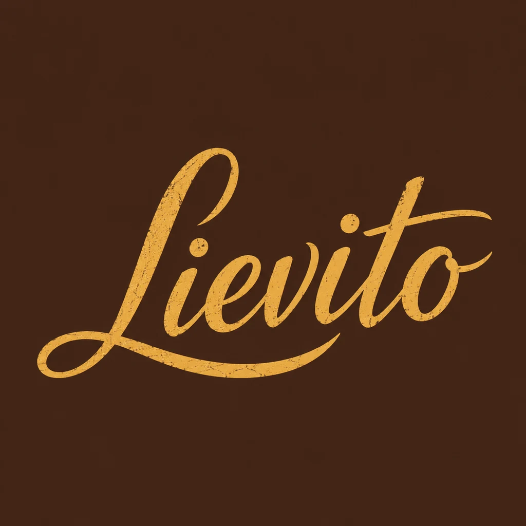 Lievito (Lievito), a Italian calligraphic wordmark logo