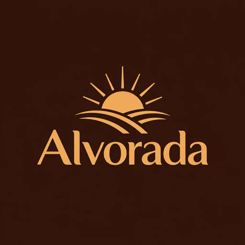 Alvorada (Alvorada), a Portuguese clean modern wordmark logo