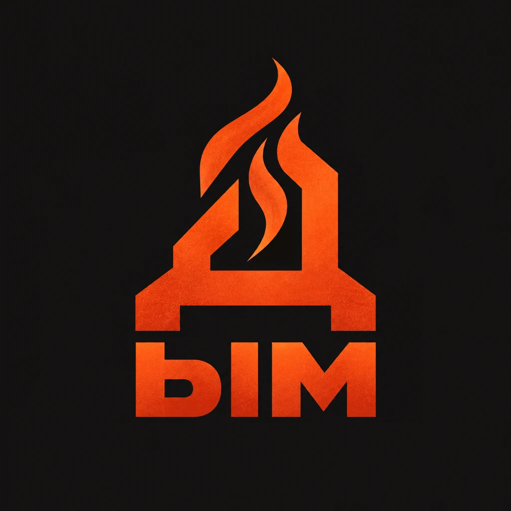 Дым (Dym), a Russian geometric monogram logo