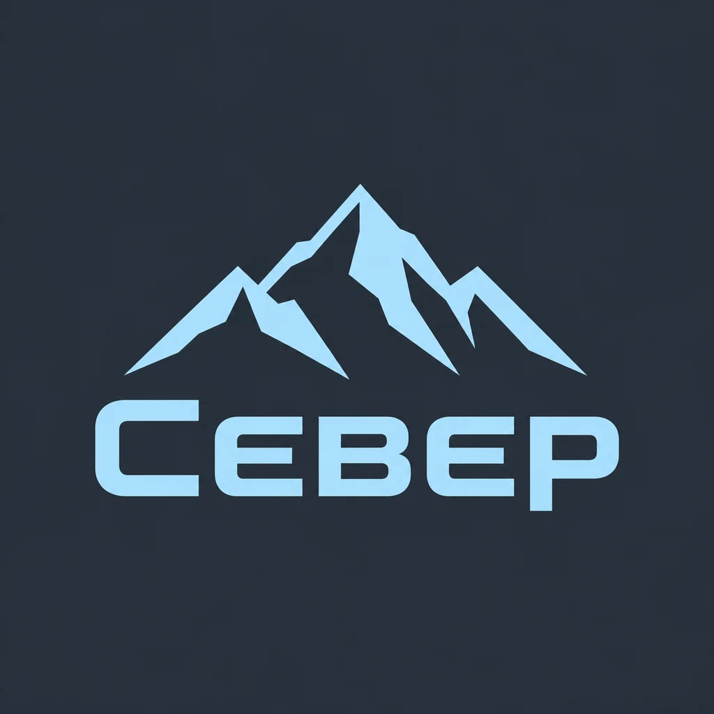 Север, a Russian logo