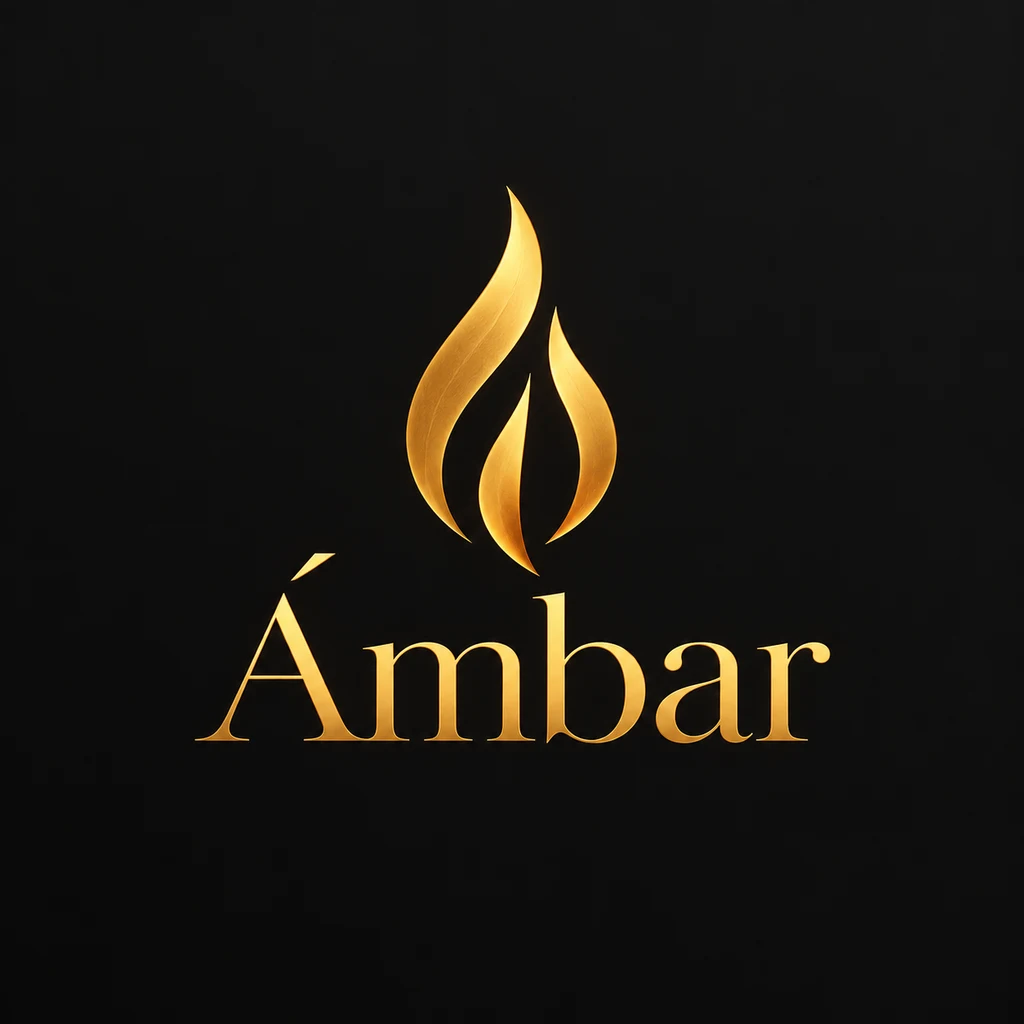 Ámbar, a Spanish logo