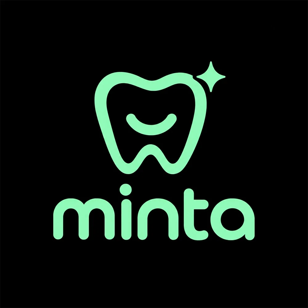 minta, a lowercase style logo generated with Logofai