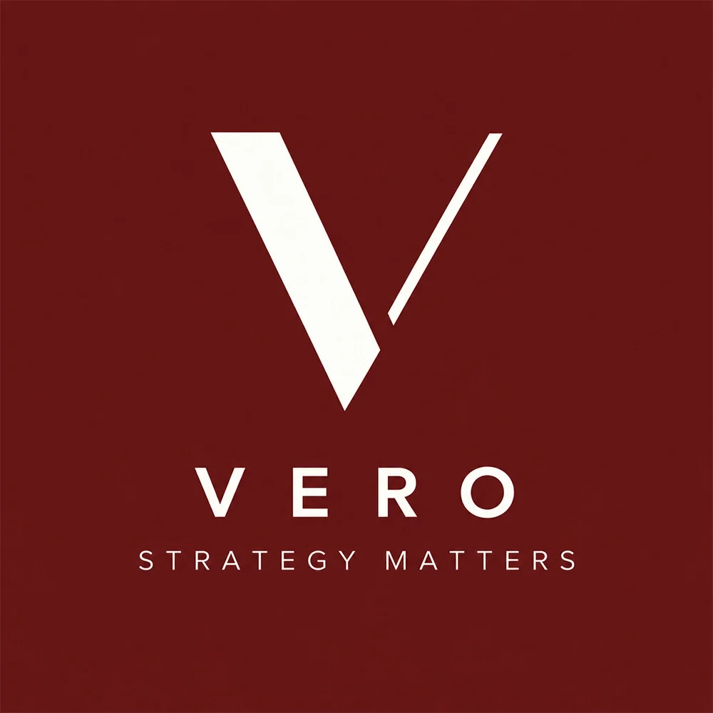 Vero, a minimal style logo generated with Logofai