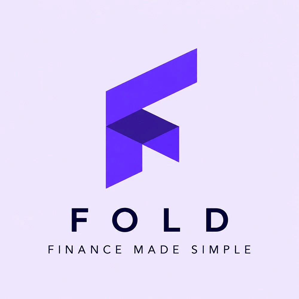Fold, a modern style logo generated with Logofai