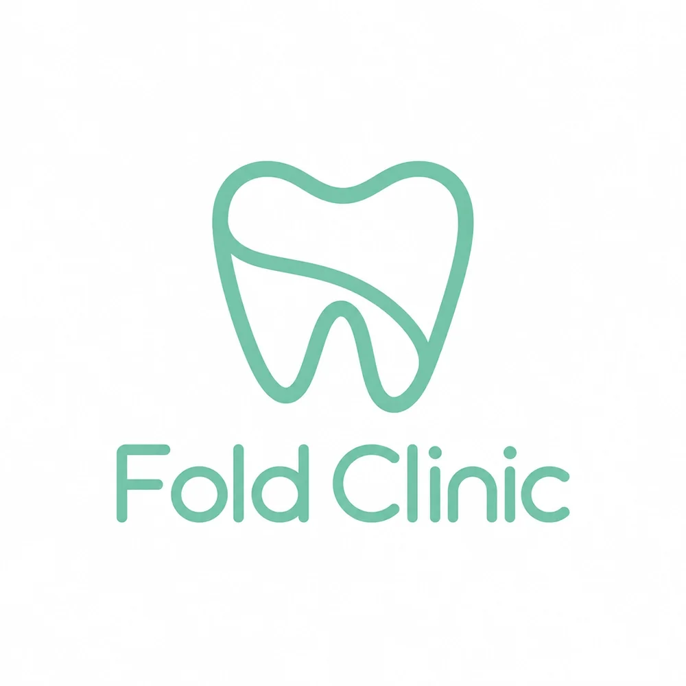 Fold Clinic, a monoline style logo generated with Logofai