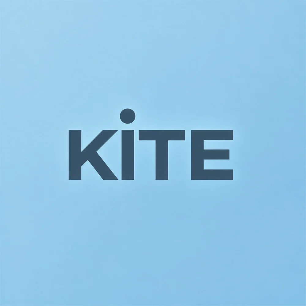 Kite, a sans-serif style logo generated with Logofai