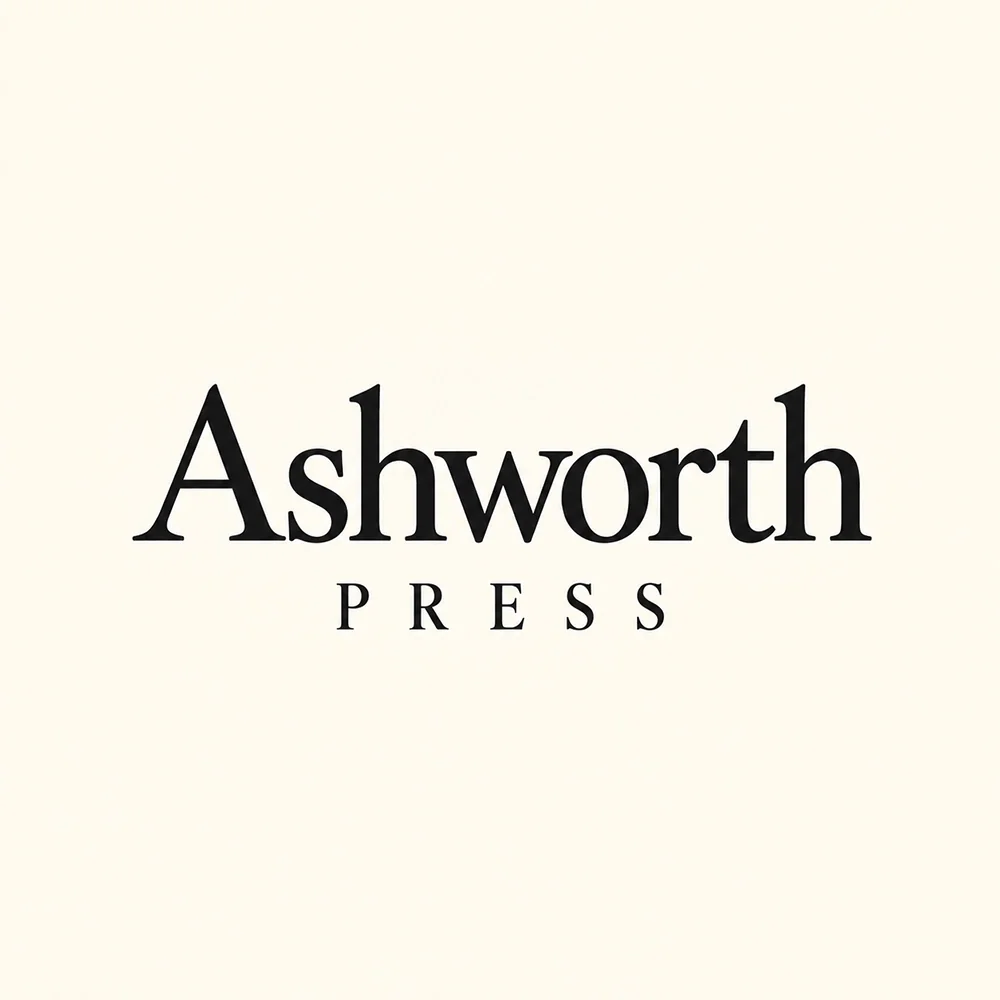 Ashworth Press, a serif style logo generated with Logofai