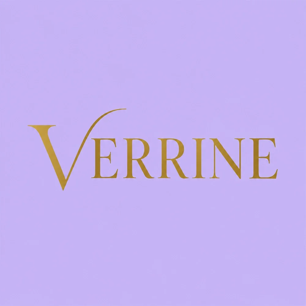Verrine, a serif style logo generated with Logofai