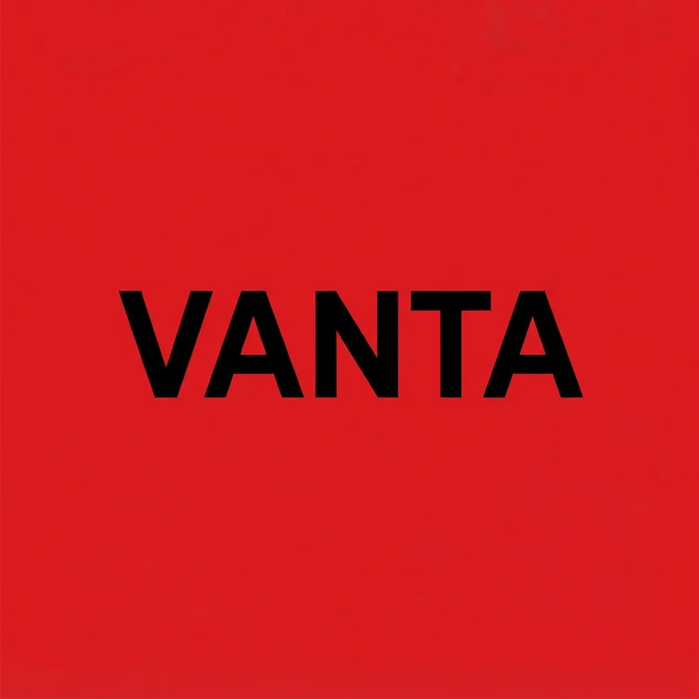 VANTA, an uppercase style logo generated with Logofai