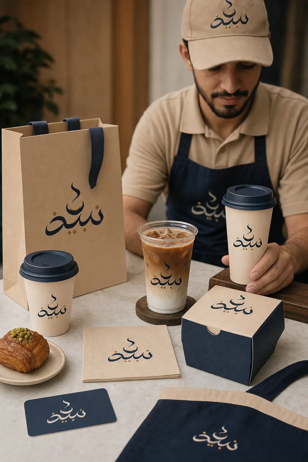 Nabidh Brand collection lifestyle photo generated by Logofai
