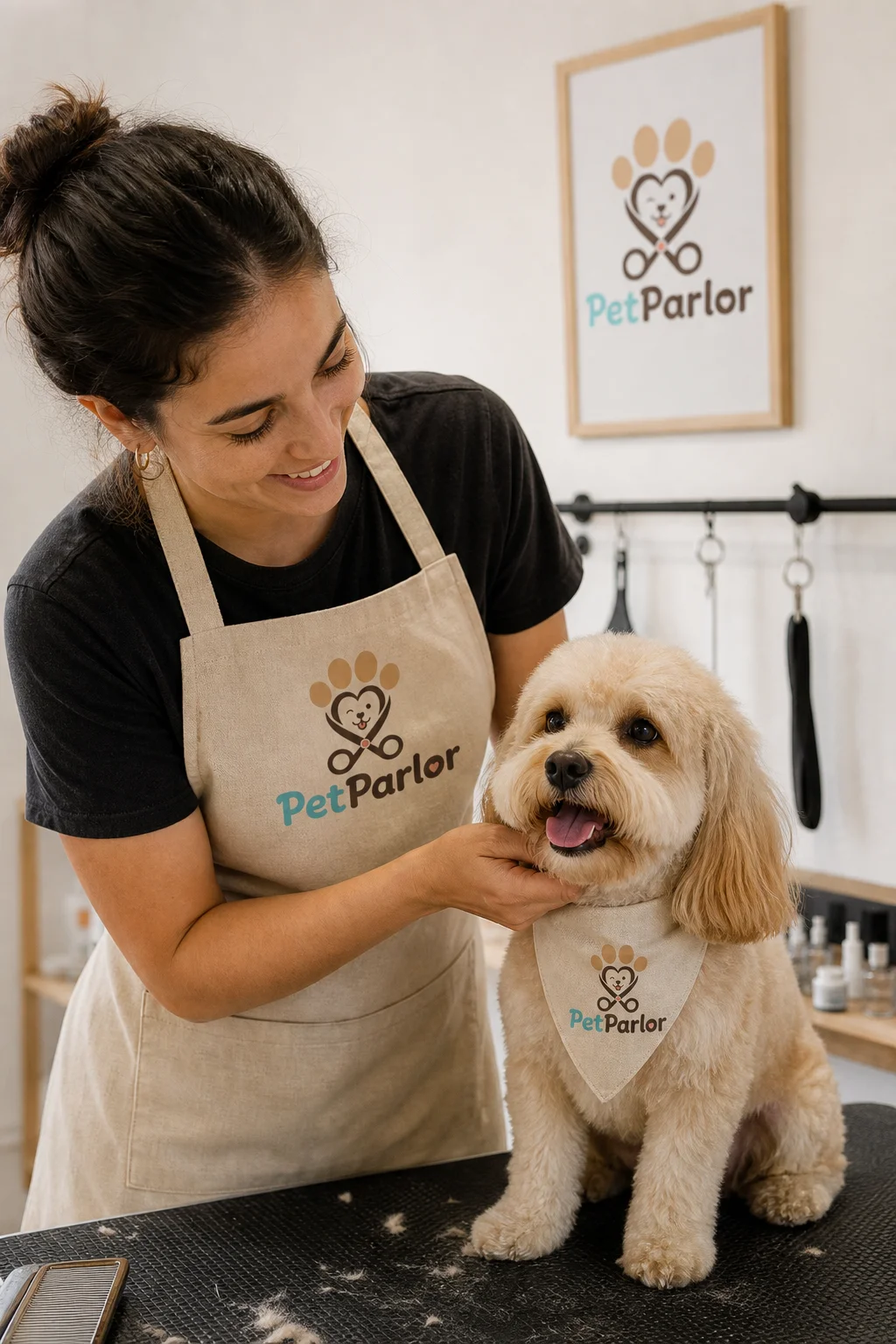 PetParlor grooming session