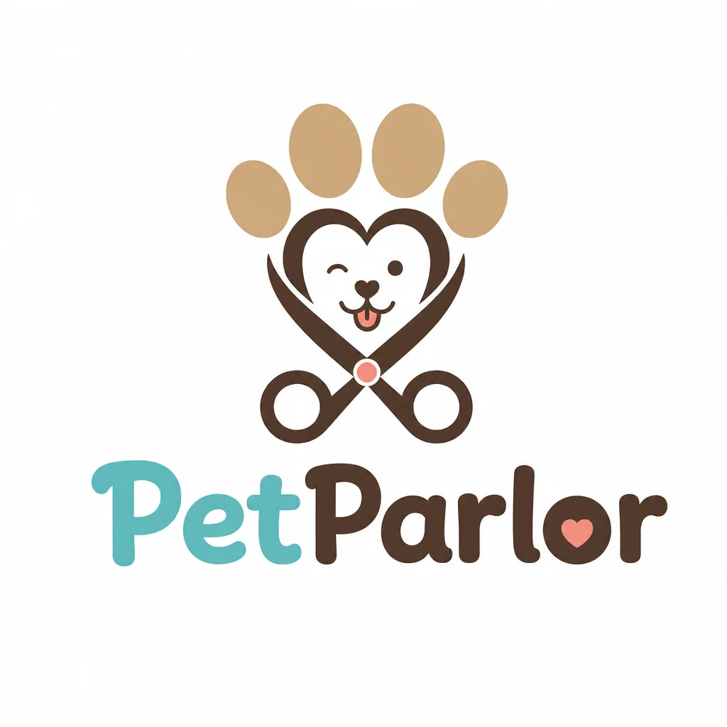 PetParlor pet grooming logo