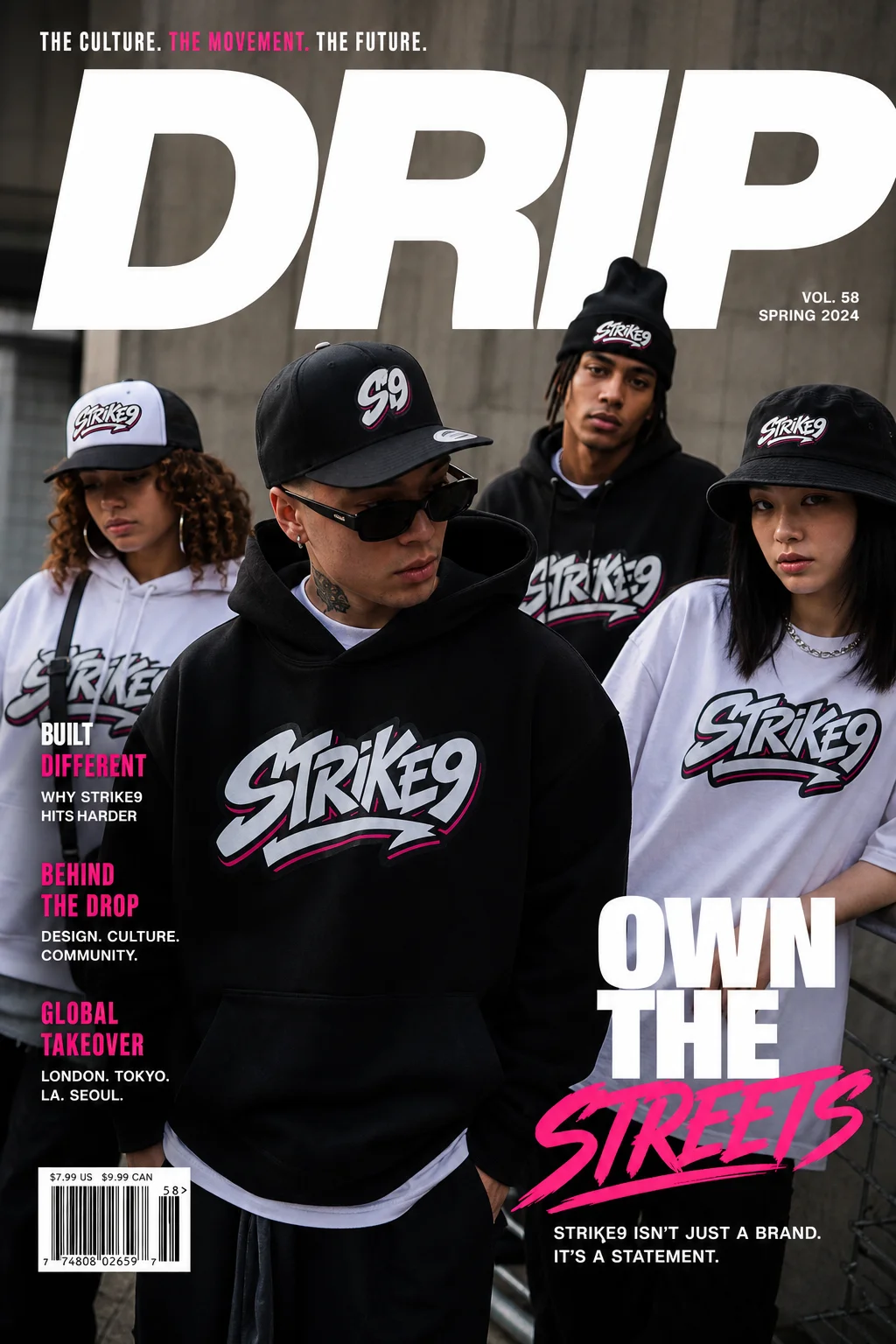 Strike9, Streetwear