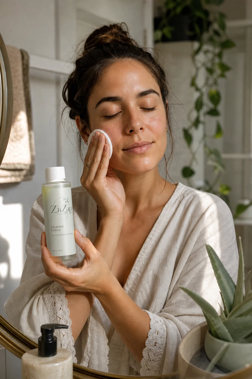 ZitZap skincare morning routine